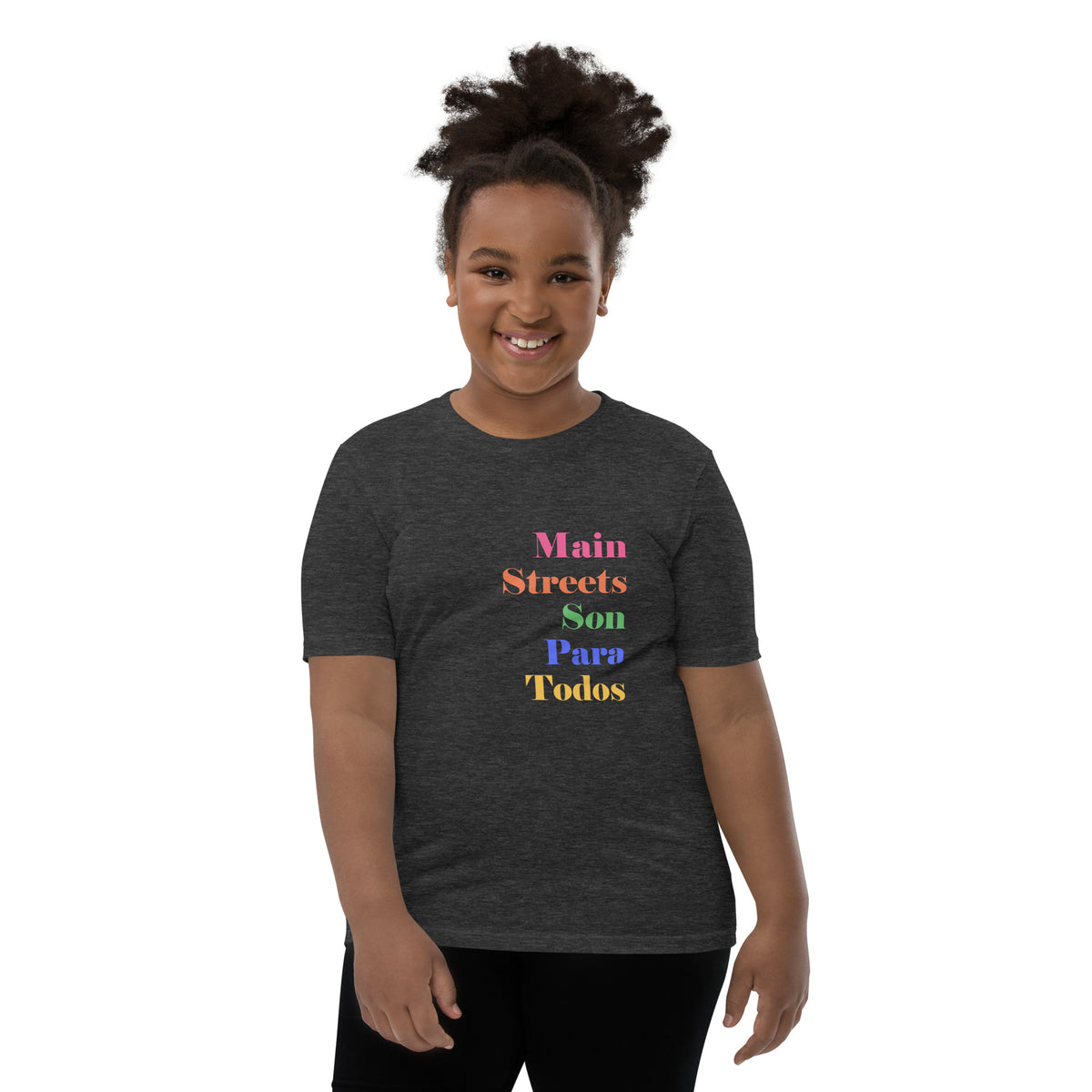 Los Main Streets Son Para Todos Youth Short Sleeve T-Shirt