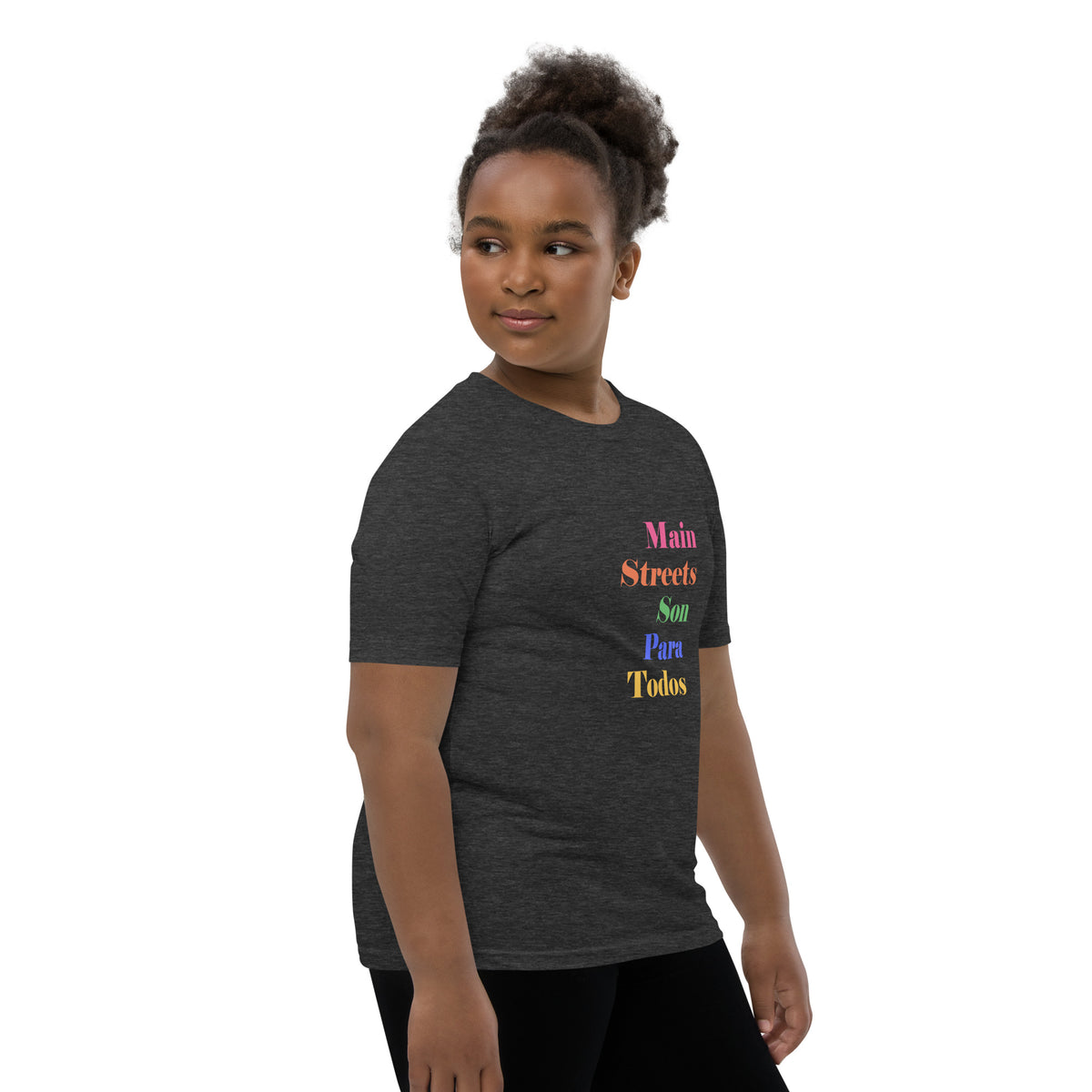 Los Main Streets Son Para Todos Youth Short Sleeve T-Shirt