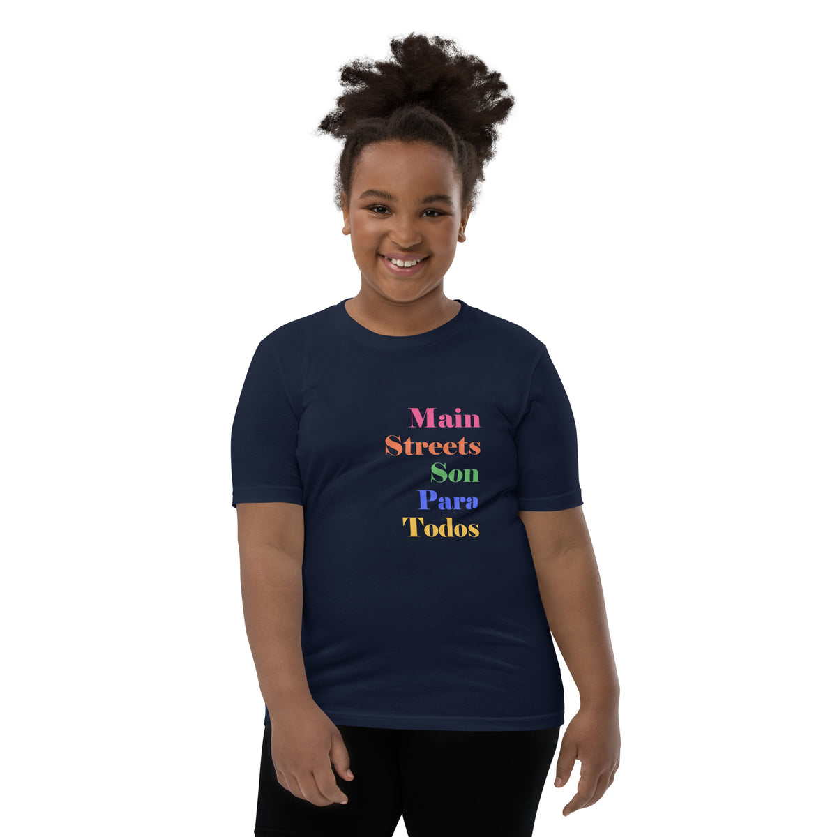 Los Main Streets Son Para Todos Youth Short Sleeve T-Shirt