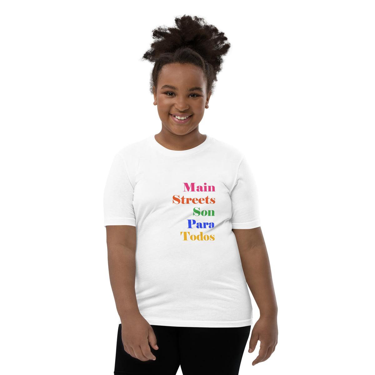 Los Main Streets Son Para Todos Youth Short Sleeve T-Shirt
