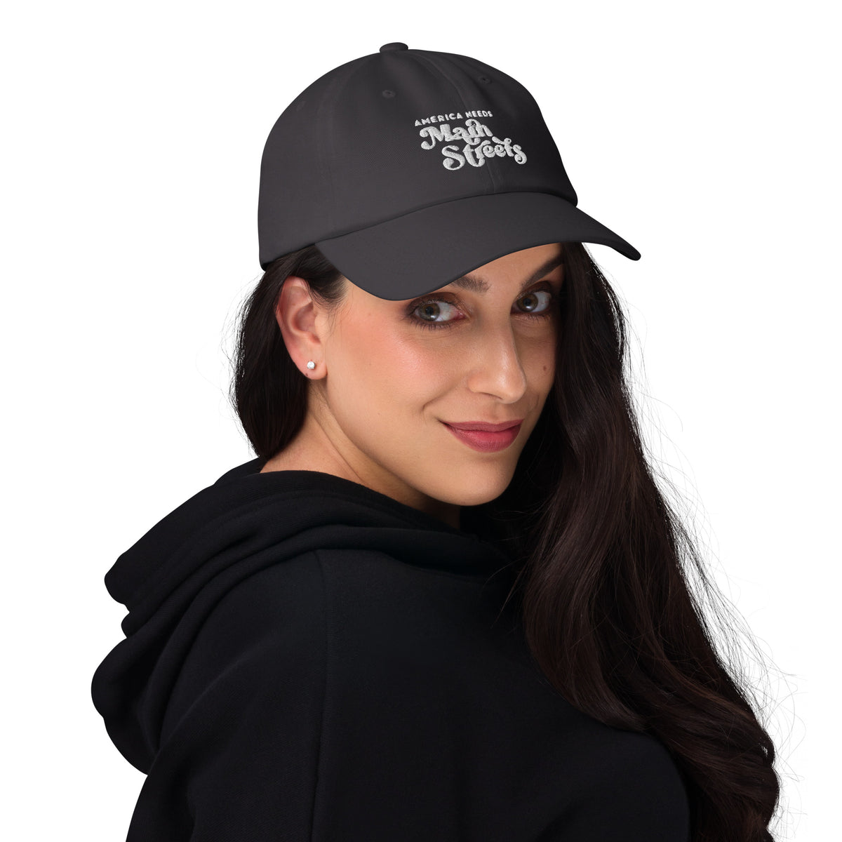 "America Needs Main Streets" Baseball Cap