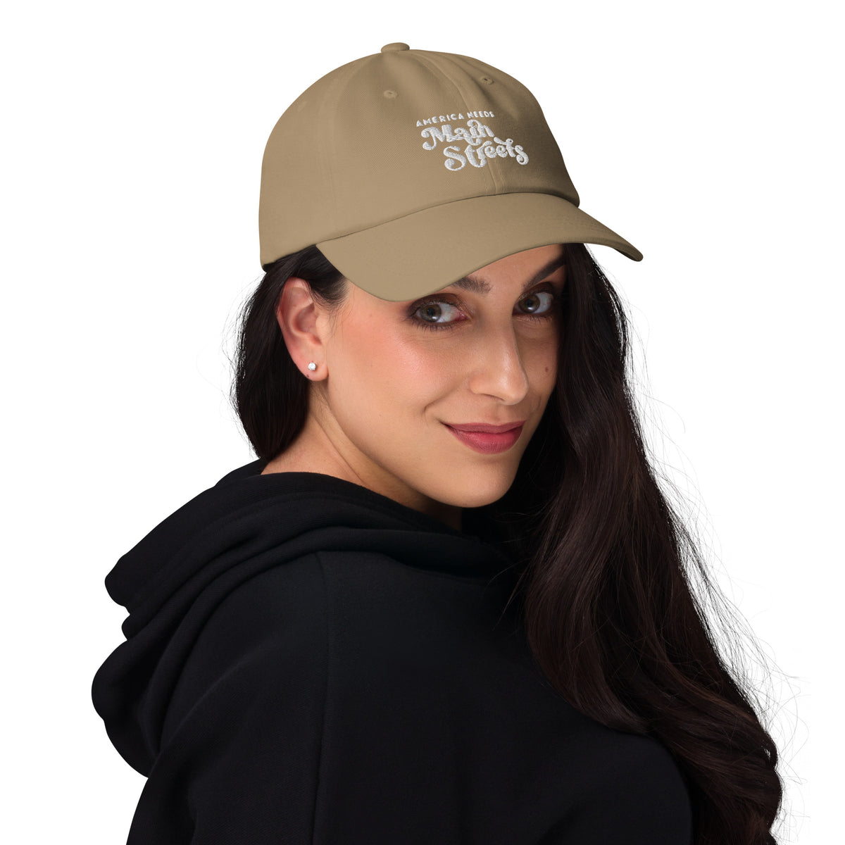 "America Needs Main Streets" Baseball Cap