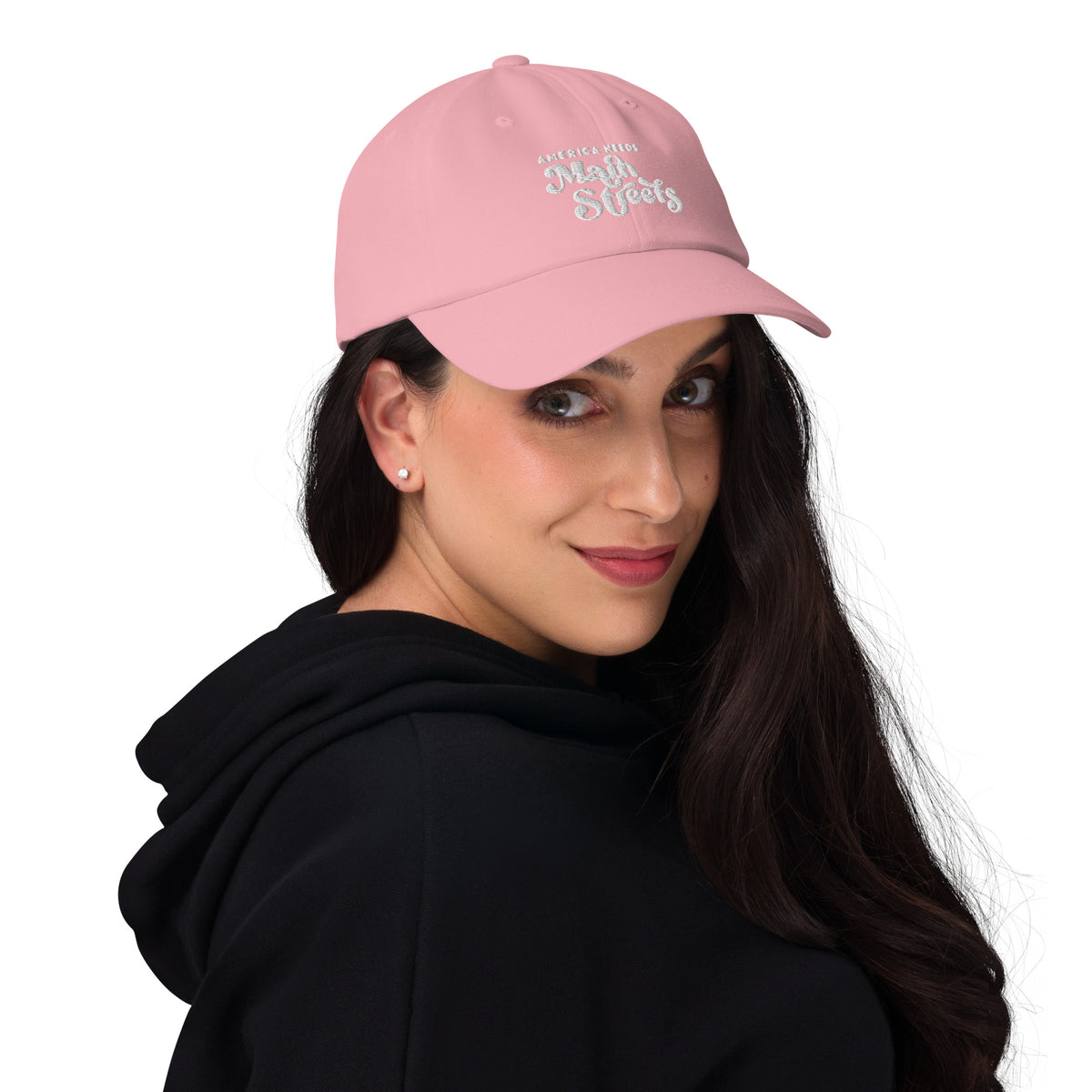 "America Needs Main Streets" Baseball Cap