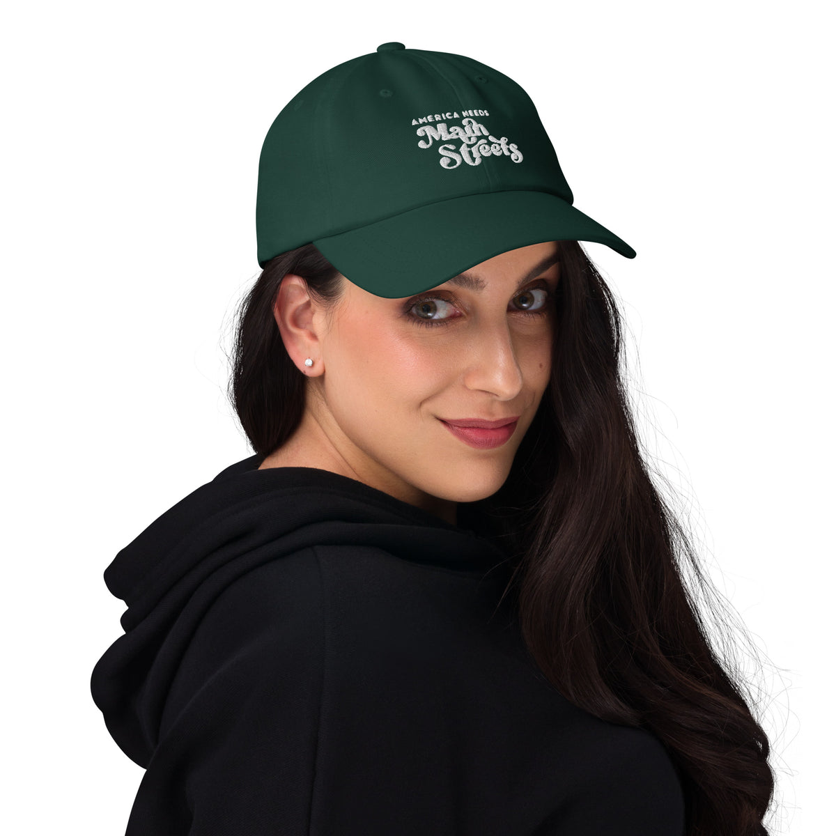 "America Needs Main Streets" Baseball Cap