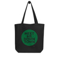 "Meet Me Downtown" Green Eco Tote Bag