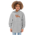 "America Needs Main Streets" Orange Kids Fleece Hoodie