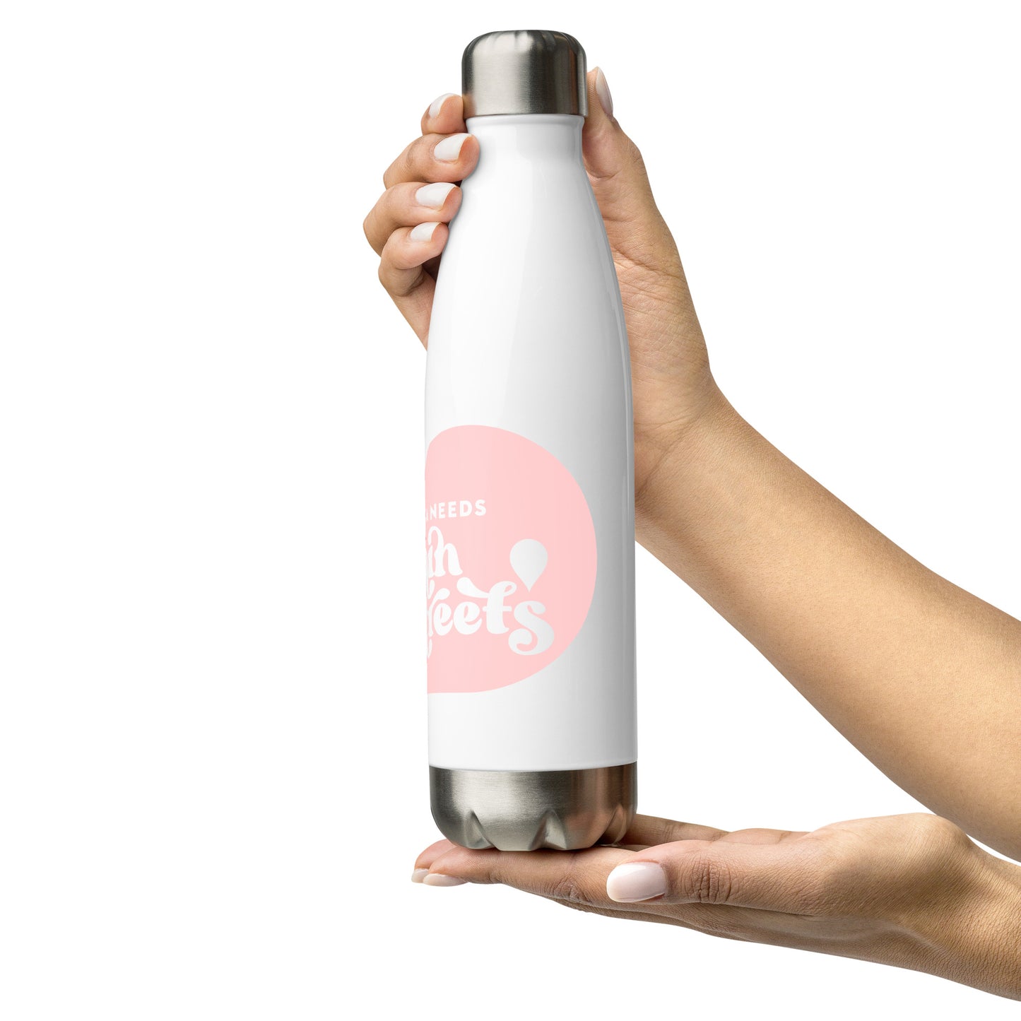 "America Needs Main Streets" Stainless Steel Water Bottle