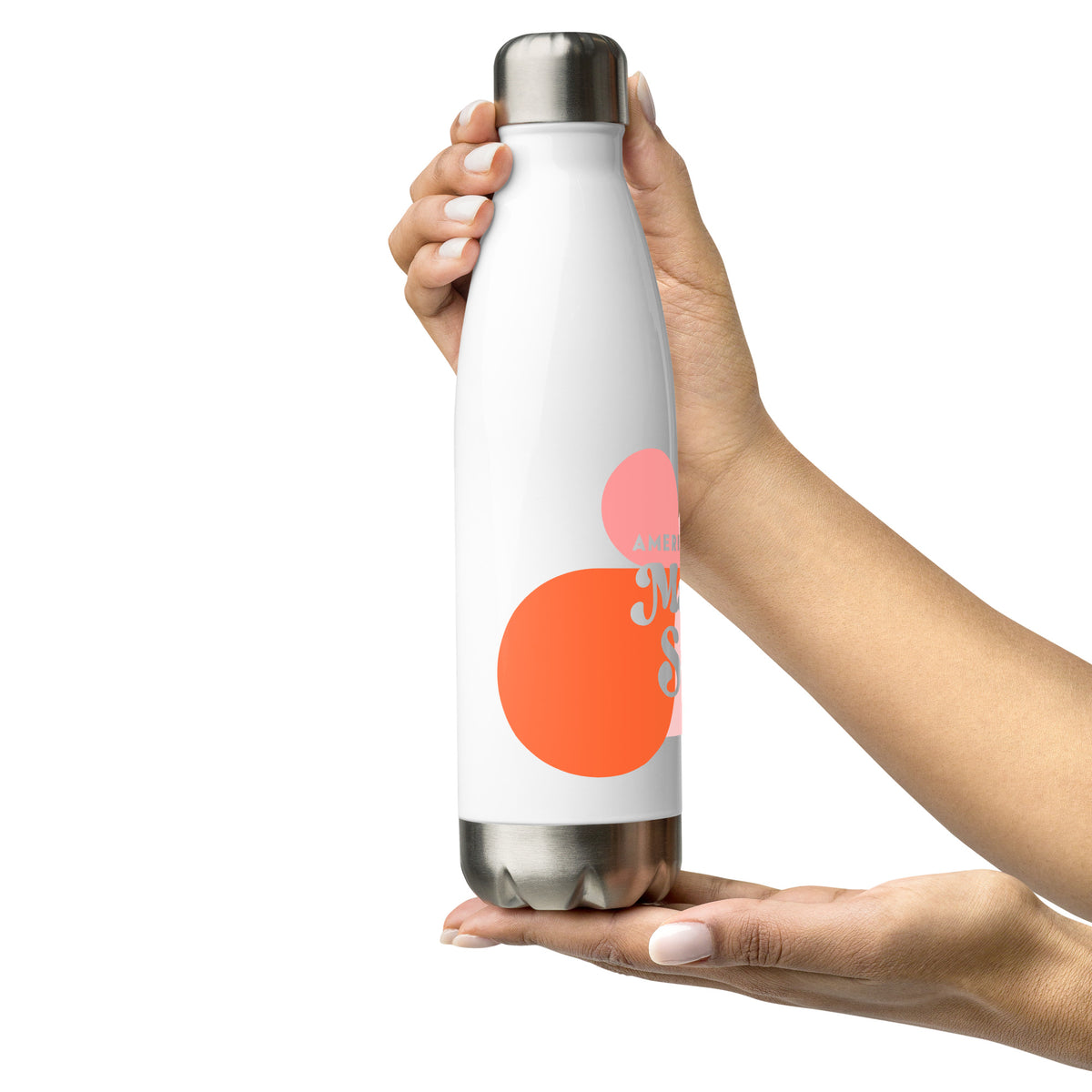 "America Needs Main Streets" Stainless Steel Water Bottle