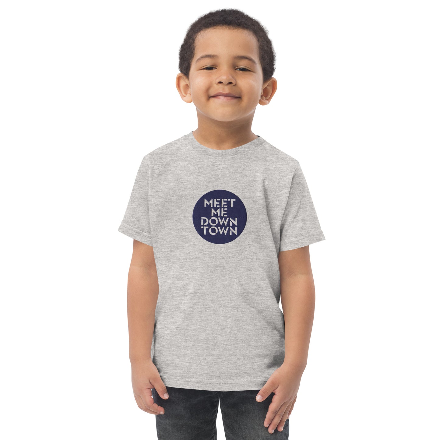 "Meet Me Downtown" Toddler/Kids Jersey T-shirt
