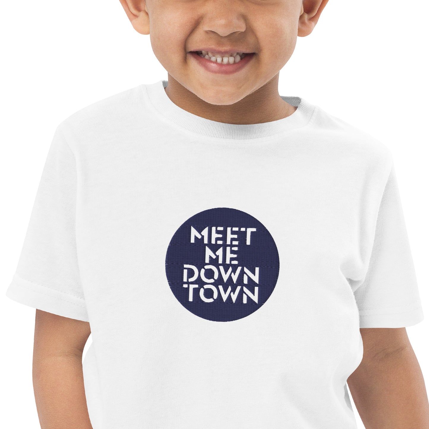 "Meet Me Downtown" Toddler/Kids Jersey T-shirt