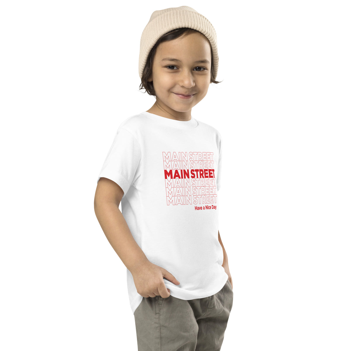 "Have a Nice Day" Kids/Toddler Short Sleeve Tee