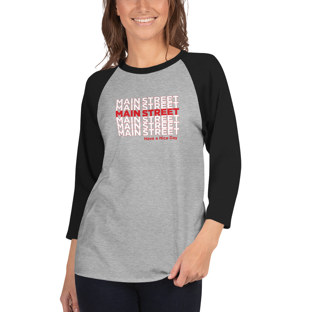 "Have a Nice Day" 3/4 Sleeve Raglan Shirt
