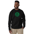 "Meet Me Downtown" Green Unisex Premium Sweatshirt