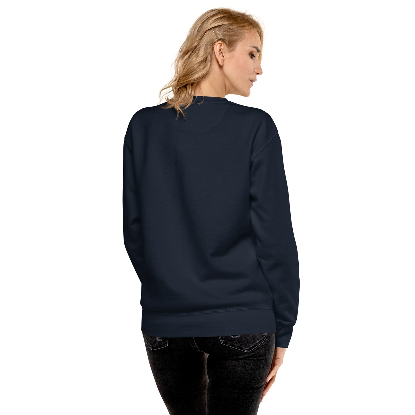 "Meet Me Downtown" Blue Unisex Premium Sweatshirt