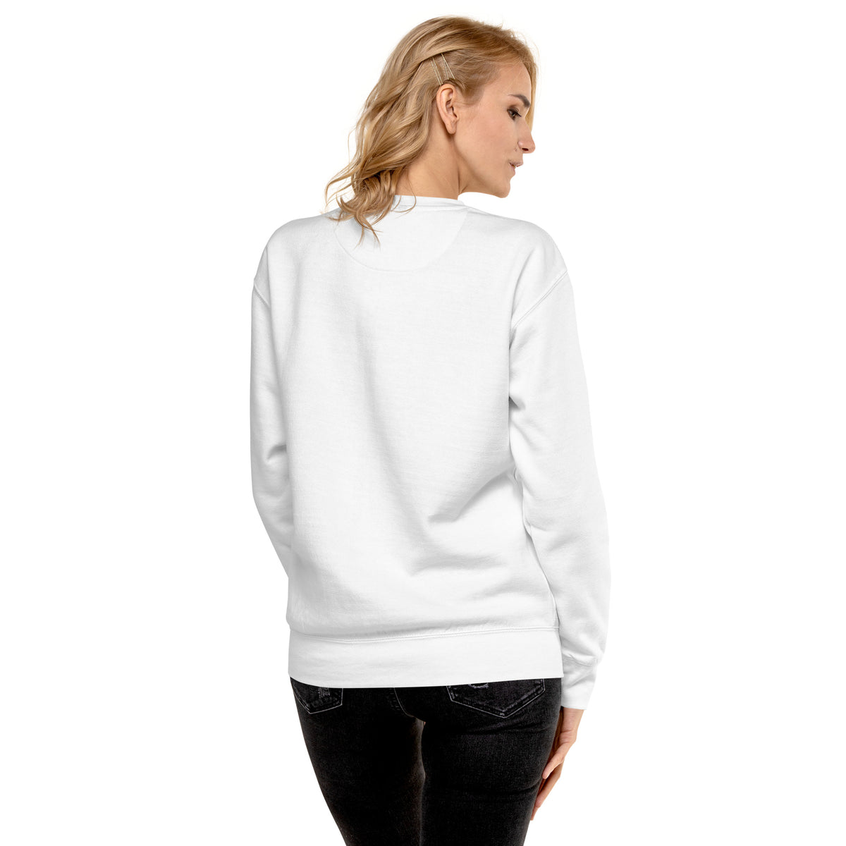 "Meet Me Downtown" Blue Unisex Premium Sweatshirt