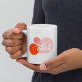 "America Needs Main Streets" Multi-Color White Glossy Mug