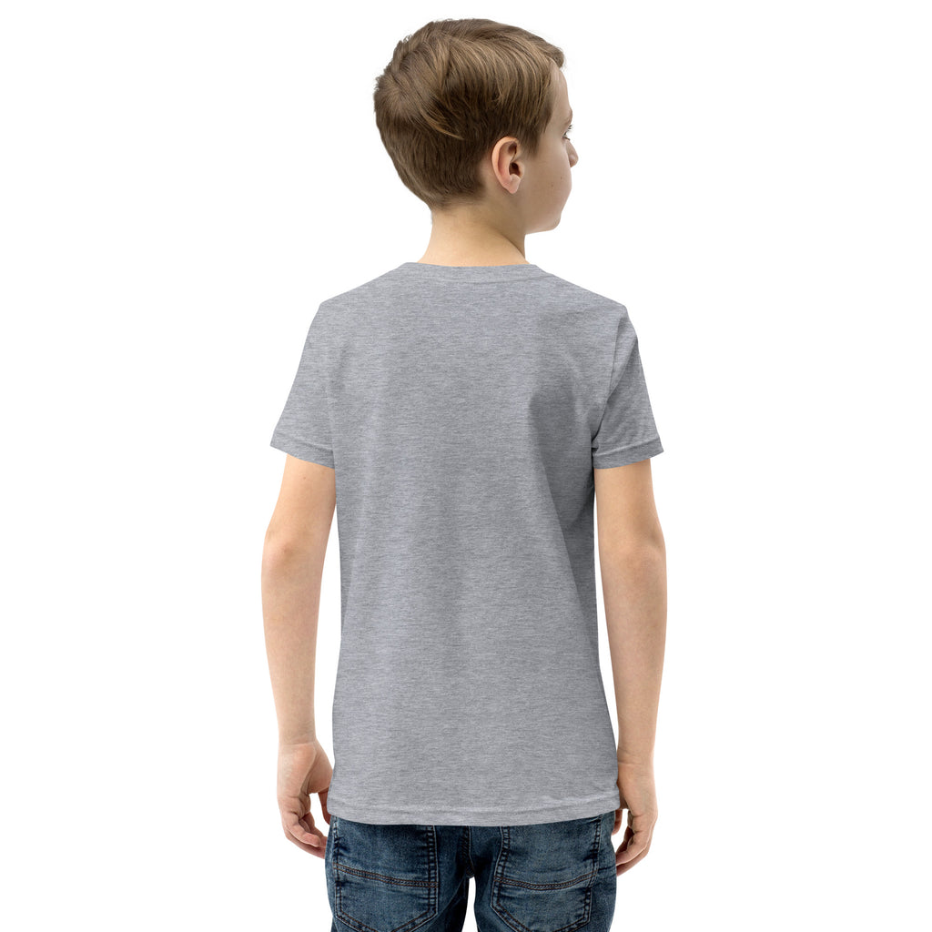 "Meet Me Downtown" Blue Youth Short Sleeve T-Shirt