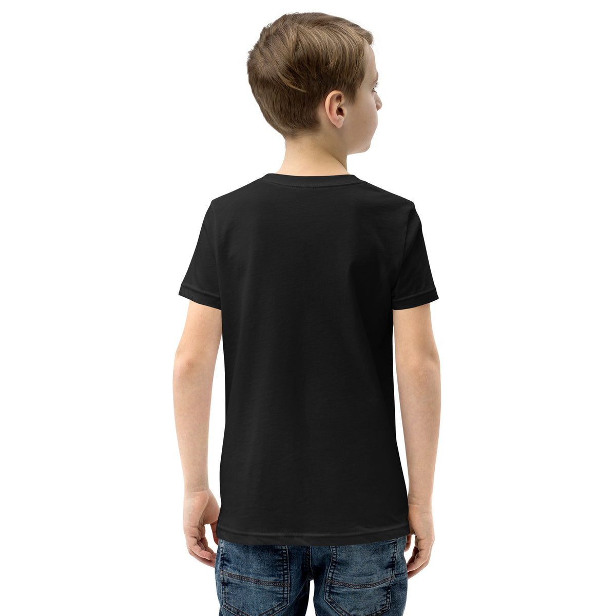 "Meet Me Downtown" Blue Youth Short Sleeve T-Shirt